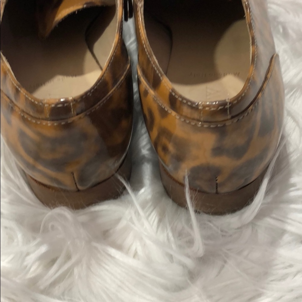 J. Crew Eddie Patent Leather Leopard Oxfords - Picture 9 of 11